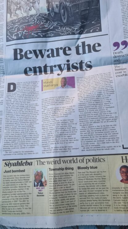 A Reply to City Press’s Mondli Makhanya