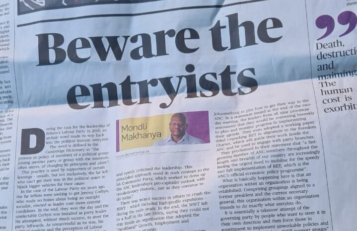 A Reply to City Press’s Mondli Makhanya