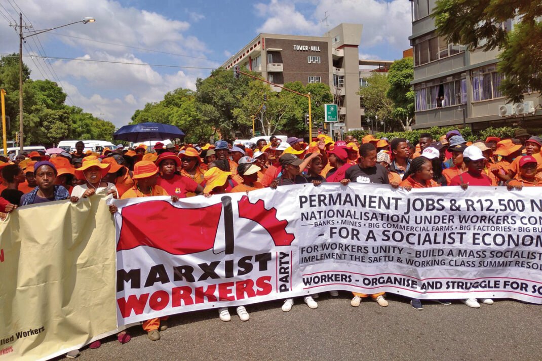 Ulonyulo luka 2024 nombutho – Labour Party – wenyunyoni i-AMCU (Association of Mineworkers and Construction Union)