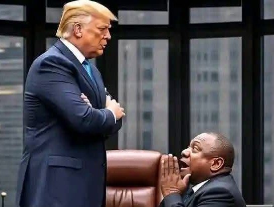 Ramaphosa at the White house Part 2