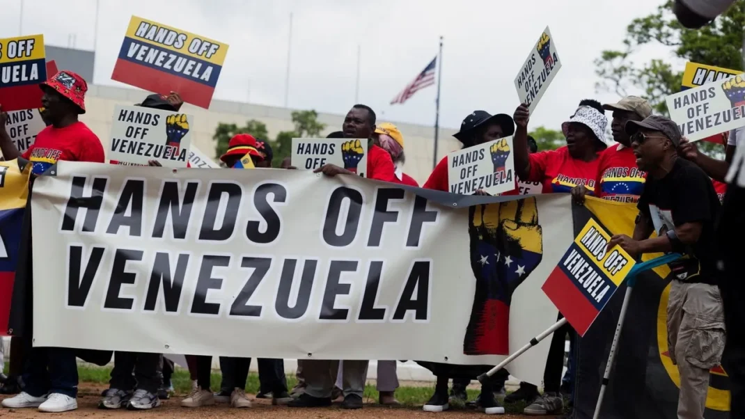 US Imperialism out of Venezuela! End US state terror!Overthrow    capitalism! For global workers unity and a socialist world!
