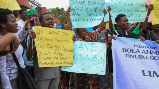 Nigeria: Protester shot, socialist arrested – Lagos police attack rally against demolition and eviction